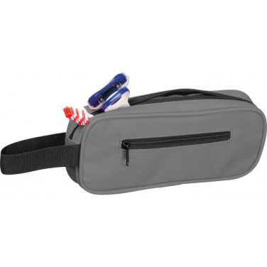 Logo trade promotional products picture of: Toiletry bag RPET NEUCHATEL