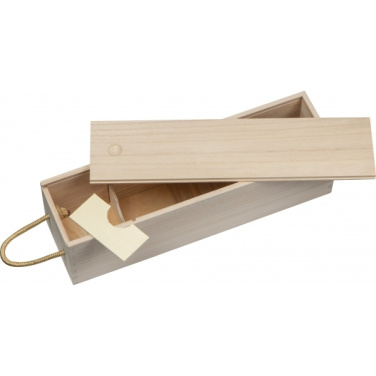 Logo trade promotional giveaways picture of: Wine box DAVENPORT