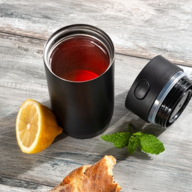 Logo trade advertising product photo of: Thermo mug ADRASAN 240 ml Schwarzwolf