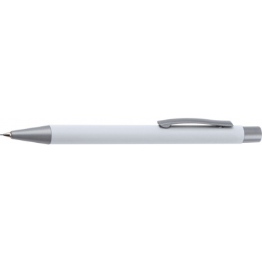 Logo trade promotional giveaway photo of: Mechanical pencil soft touch ANCONA