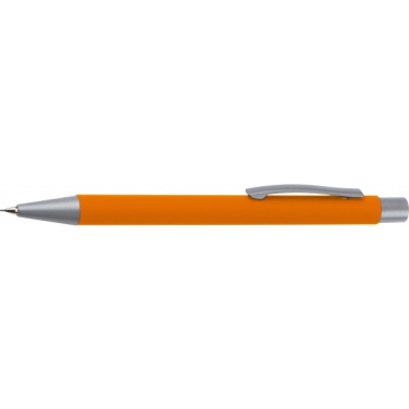 Logotrade corporate gift picture of: Mechanical pencil soft touch ANCONA