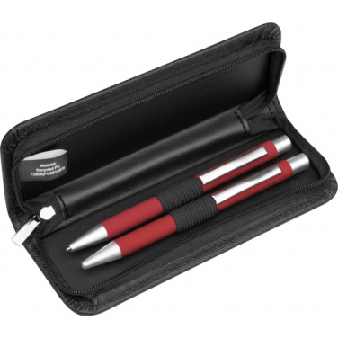 Logotrade business gift image of: Writing set soft touch Uppsala