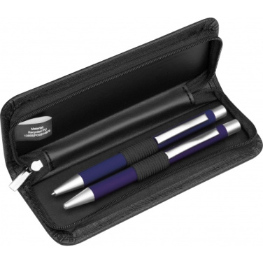 Logo trade business gift photo of: Writing set soft touch Uppsala