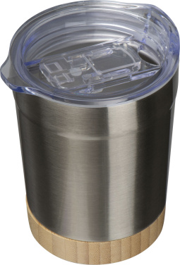 Logo trade promotional giveaways image of: Recycled steel cup Turin