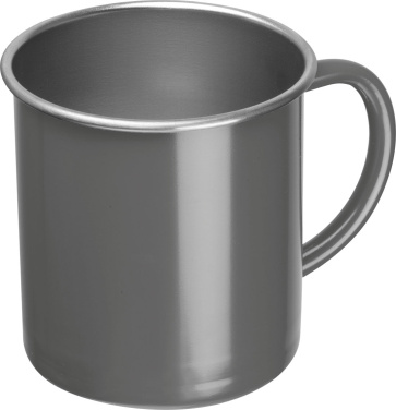 Logo trade advertising products image of: Steel cup Trezzo