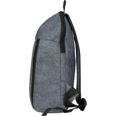 Logotrade promotional gift picture of: RPET Backpack Davos