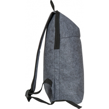 Logo trade promotional merchandise picture of: RPET Backpack Davos