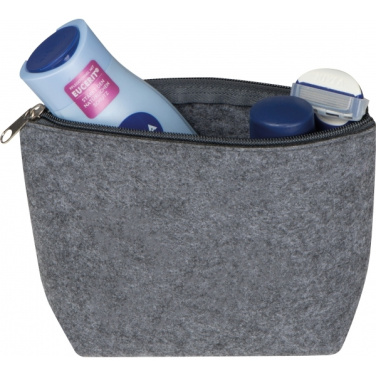 Logo trade promotional gifts image of: RPET cosmetic bag Cremona