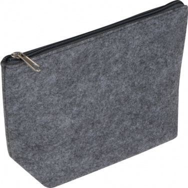 Logotrade promotional product image of: RPET cosmetic bag Cremona