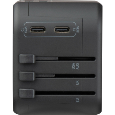 Logo trade promotional giveaway photo of: Travel Adapter Maracena
