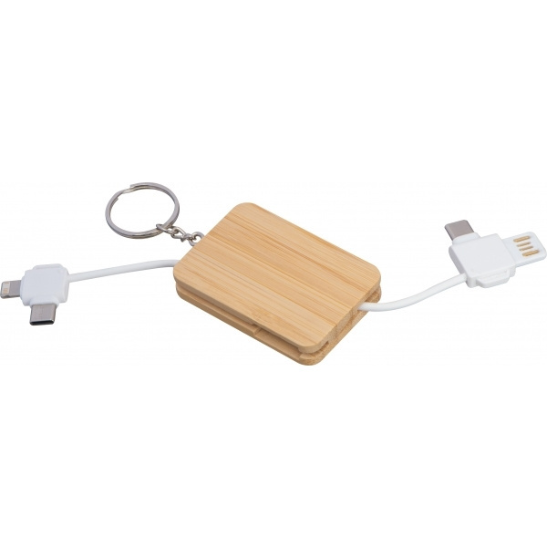 Logo trade corporate gifts image of: Keychain Bellevue