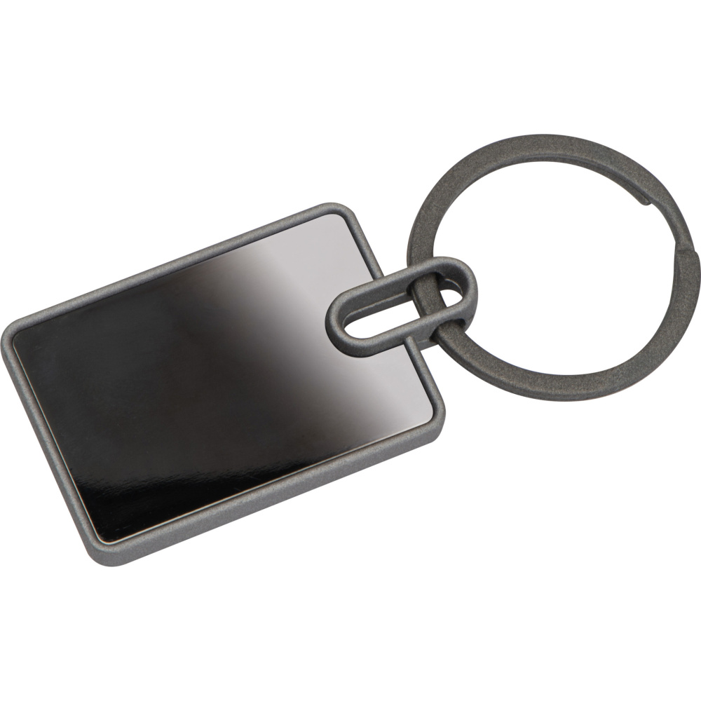 Logo trade corporate gifts image of: Zinc keychain Tijuana