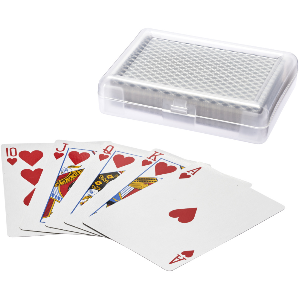 Logotrade business gifts photo of: Reno playing cards set in case