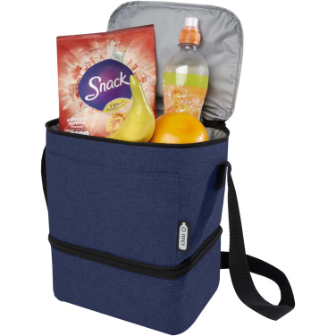 Logotrade promotional products photo of: Tundra 9-can GRS RPET lunch cooler bag 9L
