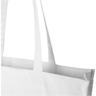 Logo trade promotional gifts image of: Florida 270 g/m² GRS recycled gusset tote bag 14L