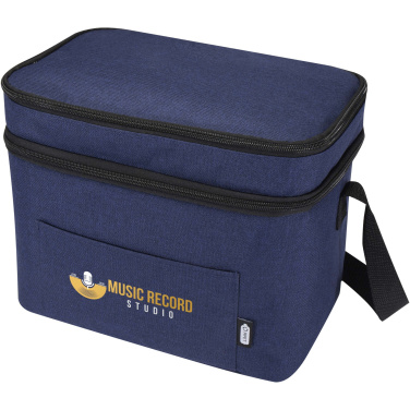 Logotrade advertising product image of: Tundra GRS RPET double compartments cooler bag 13L