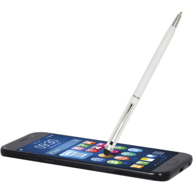 Logotrade promotional giveaway image of: Ore aluminium ballpoint pen with stylus