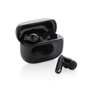 Logotrade corporate gift picture of: Airtune RCS recycled plastic ANC earbuds with touch screen