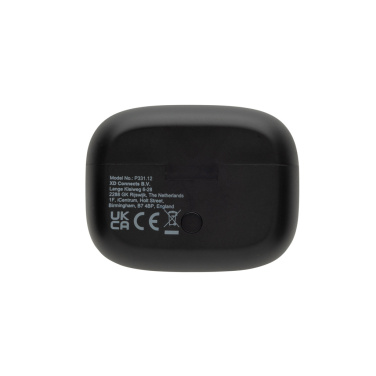 Logotrade advertising products photo of: Airtune RCS recycled plastic ANC earbuds with touch screen