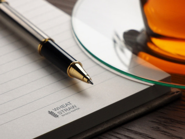Logo trade corporate gift photo of: Recycled Tea Notebook 209734000