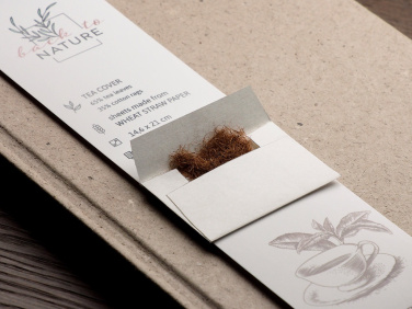 Logo trade promotional giveaways picture of: Recycled Tea Notebook 209734000