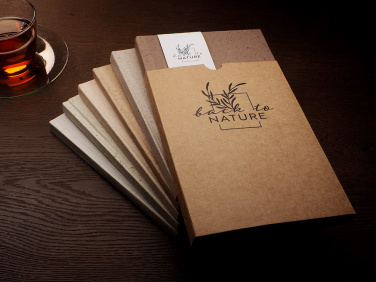 Logotrade promotional product picture of: Recycled Coffee Notebook 209733900