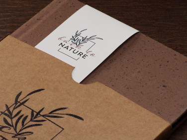 Logotrade corporate gift picture of: Recycled Coffee Notebook 209733900