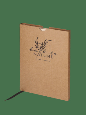 Logotrade promotional giveaways photo of: Recycled Coffee Notebook 209733900