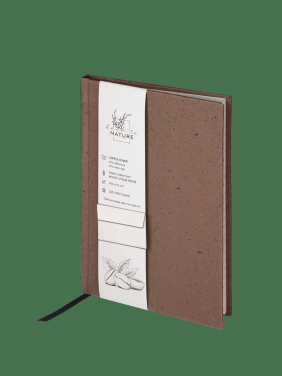 Logo trade advertising products picture of: Recycled Coffee Notebook 209733900