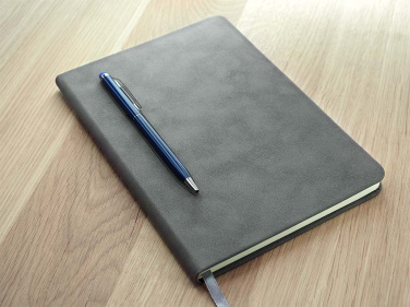 Logo trade promotional giveaways image of: Magnetic notebook with a pen 124715100