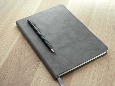 Logo trade business gift photo of: Magnetic notebook with a pen 124715100