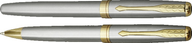 Logo trade promotional items image of: WINDSOR pen set 98003600