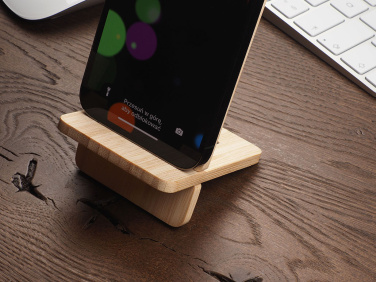 Logo trade promotional items image of: Wooden telephone stand 1834292