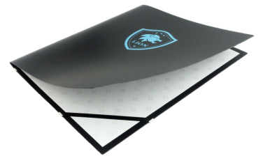 Logo trade business gifts image of: Certificate cover 152094