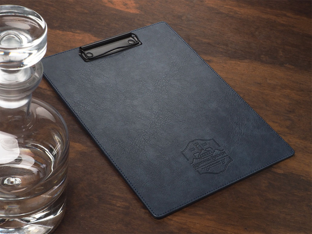 Logo trade business gifts image of: Clipboard menu 1121327