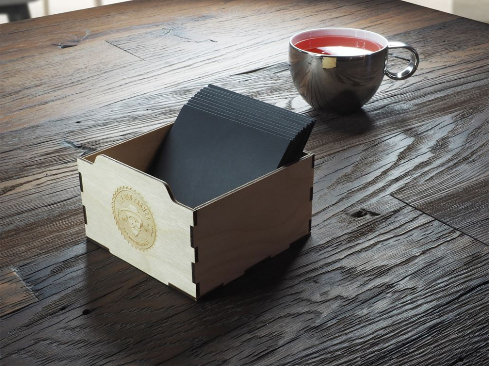 Logotrade promotional product image of: Coaster box 1206121