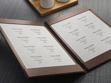 Logo trade promotional products picture of: Menu cover 1719280