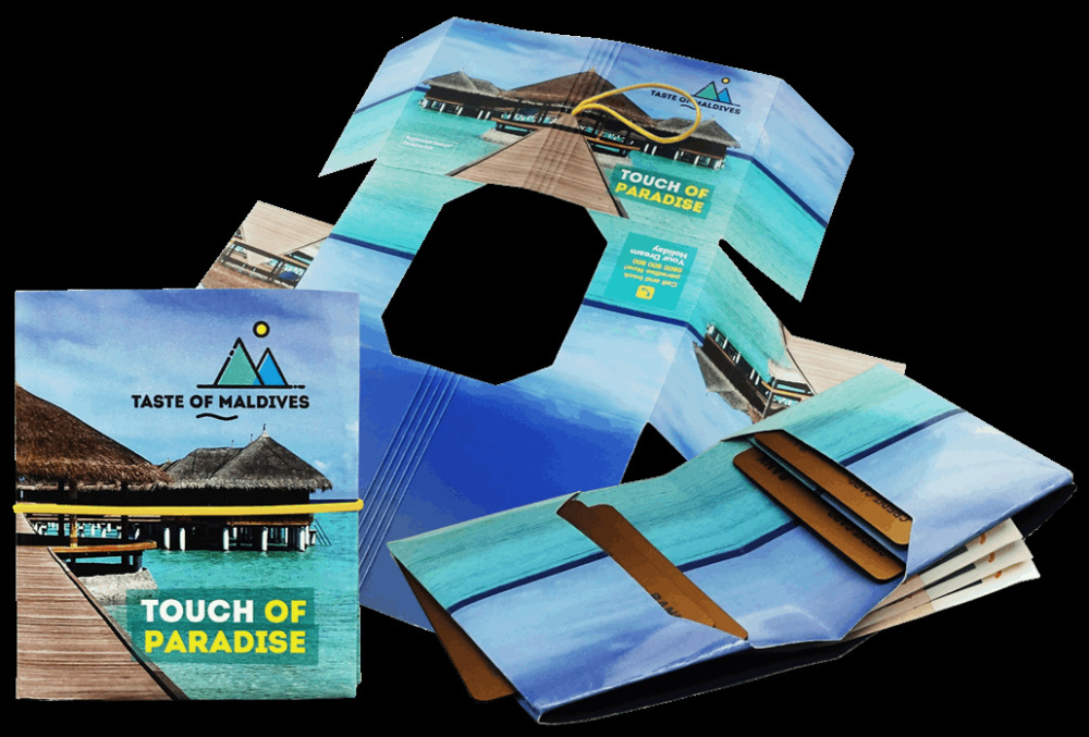 Logo trade business gift photo of: Origami wallet 998117