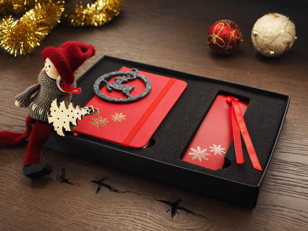 Logo trade corporate gifts image of: Christmas set 1759076