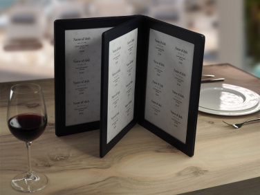 Logo trade promotional gifts image of: Menu cover 1065119