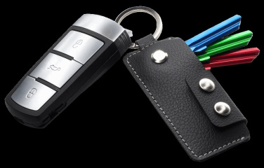 Logo trade promotional merchandise picture of: Keyring 1276157