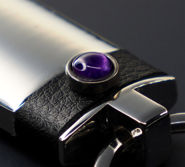 Logotrade promotional giveaway image of: Amethyst Keyring 1296095