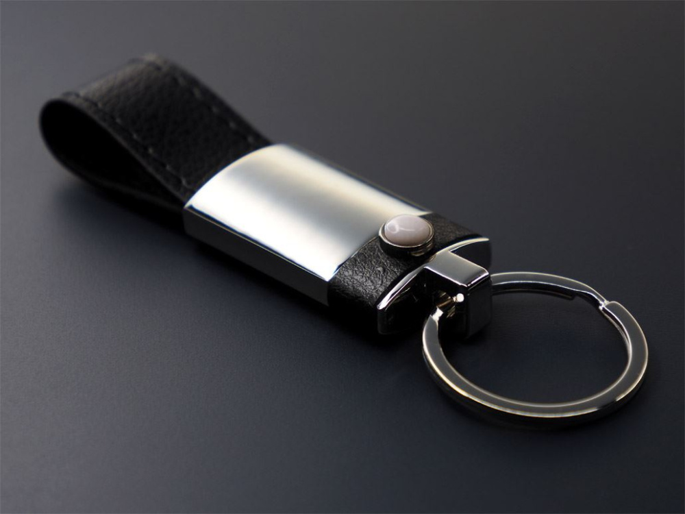 Logotrade promotional giveaway image of: Opal stone Keyring 1294095