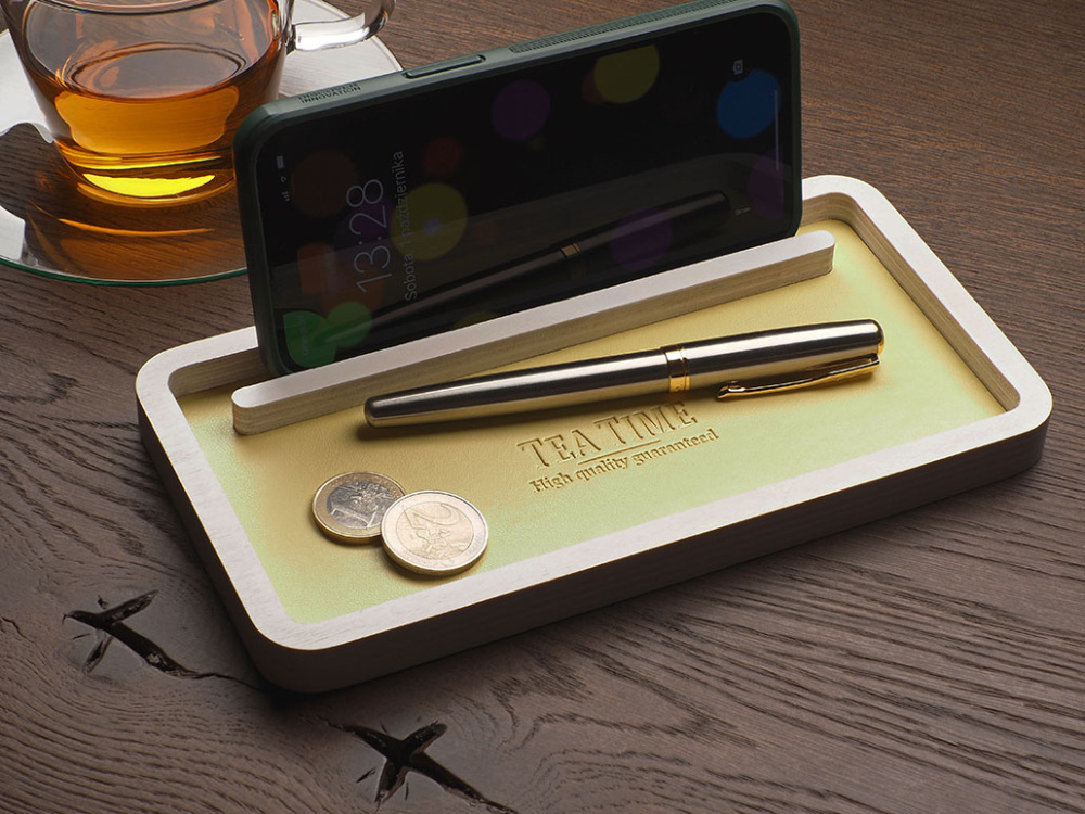 Logotrade promotional merchandise photo of: Wooden organiser 1844121