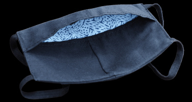 Logo trade promotional item photo of: VENUS PRO cotton face mask with a pocket an HEPA filter 1378165