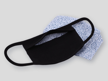 Logotrade promotional items photo of: MARS PRO cotton mask (size M) with pocket and HEPA filter 1380165