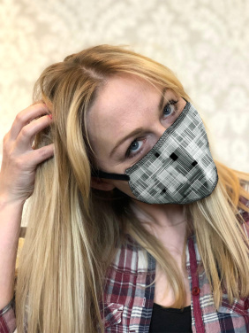 Logotrade promotional giveaway picture of: ZEFIR cotton face mask 1400165