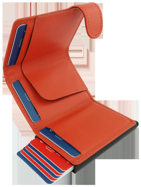 Logo trade promotional merchandise photo of: RFID wallet 618131