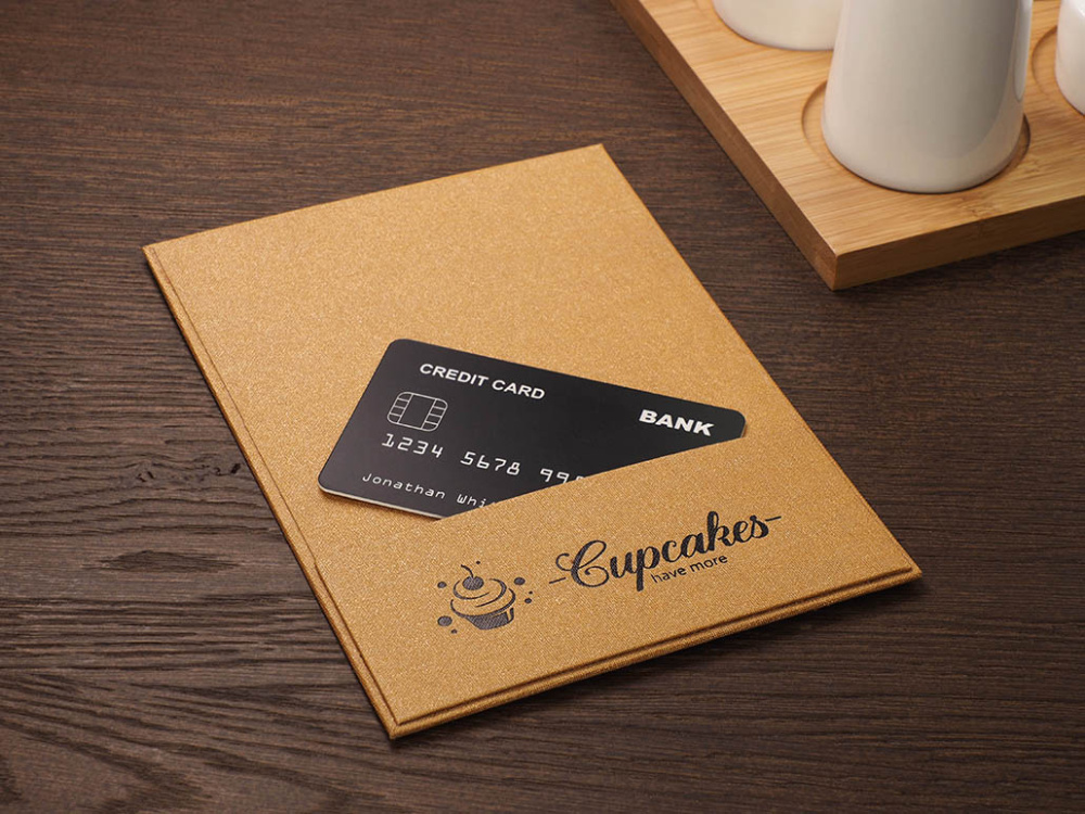 Logo trade promotional items image of: Bill holder 1053280