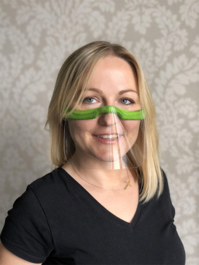 Logo trade promotional giveaways image of: KALIPSO clear face shield-mask for mouth and nose 1447162